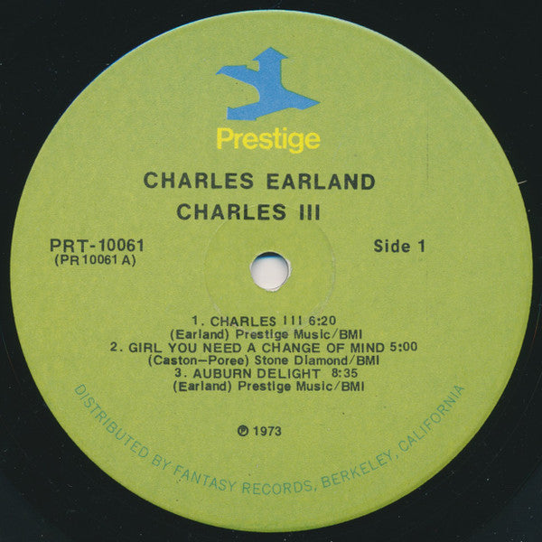 Charles Earland : Charles III (LP, Album)