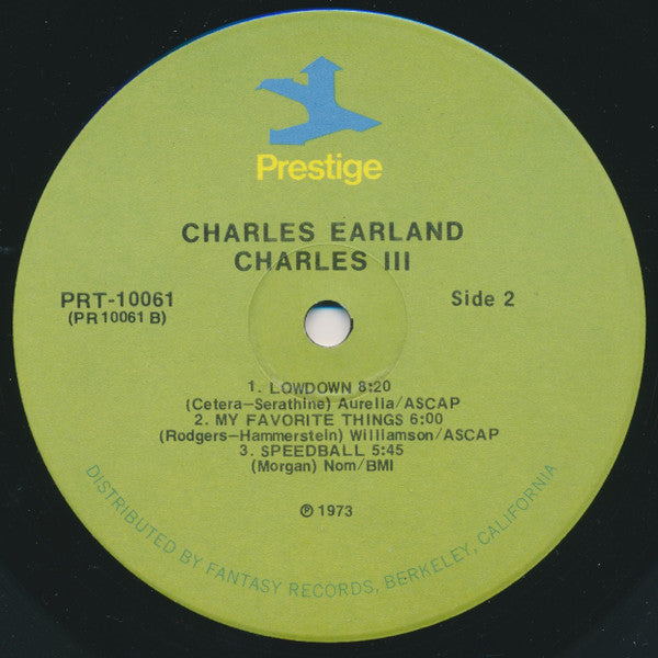 Charles Earland : Charles III (LP, Album)