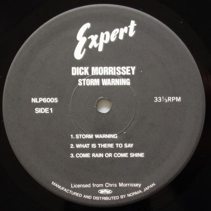 The Dick Morrissey Quartet : Storm Warning! (LP, Album, Ltd, RE)