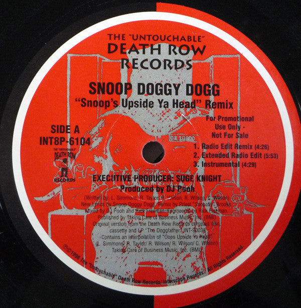Snoop Doggy Dogg* : Snoop's Upside Ya Head (Remix) (12", Promo)