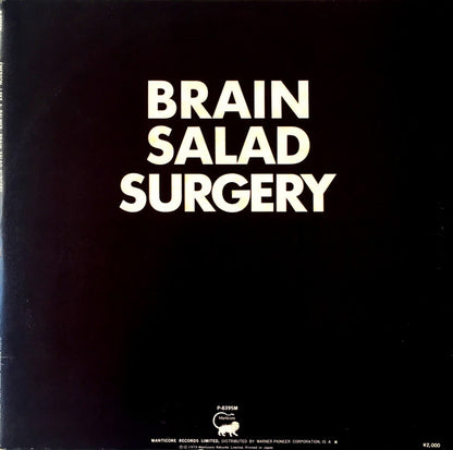 Emerson, Lake & Palmer : Brain Salad Surgery (LP, Album)