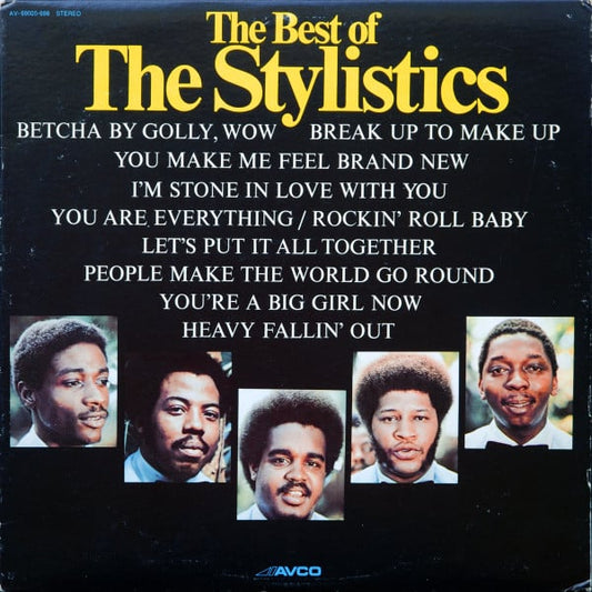 The Stylistics : The Best Of The Stylistics (LP, Comp, Mon)