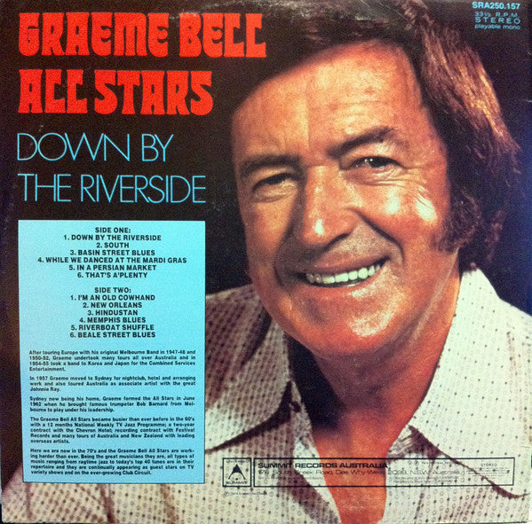 Graeme Bell All Stars : Down By The Riverside (LP, Album)