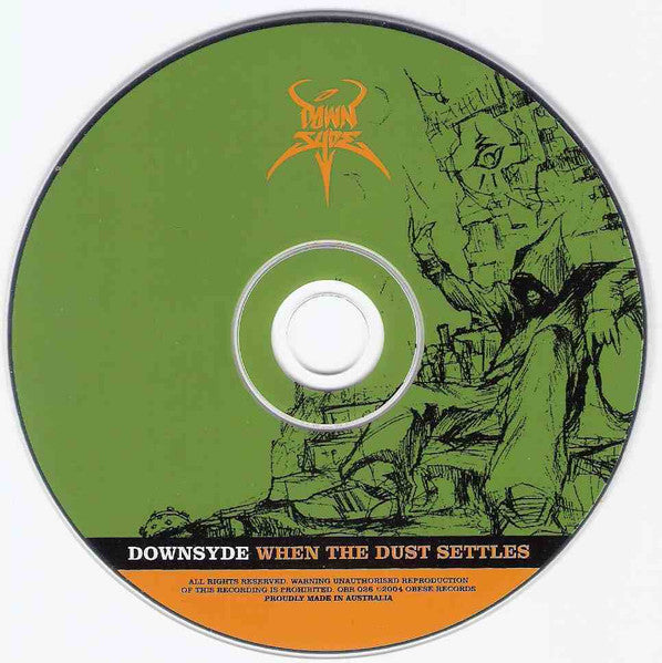 Downsyde : When The Dust Settles (CD, Album)