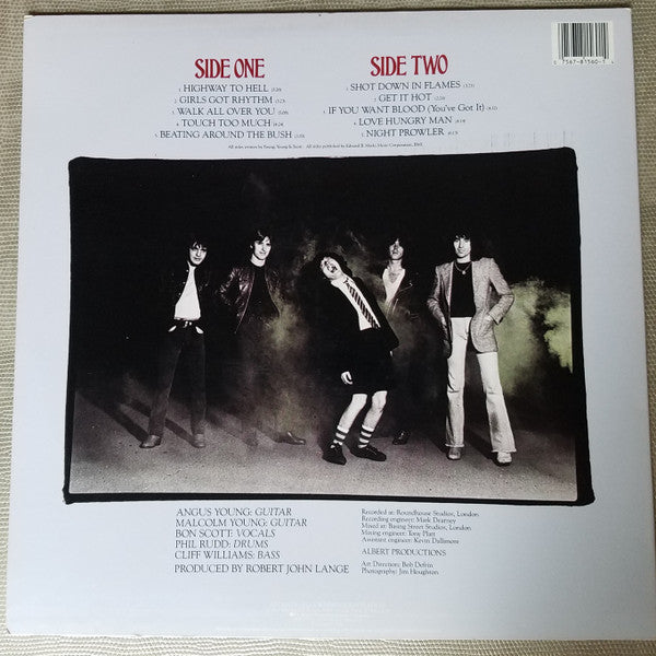 AC/DC : Highway To Hell (LP, Album, RE, SP )