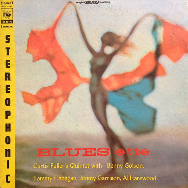Curtis Fuller's Quintet = カーティス・フラー* : Blues-ette = ブルースエット (LP, Album, RE)