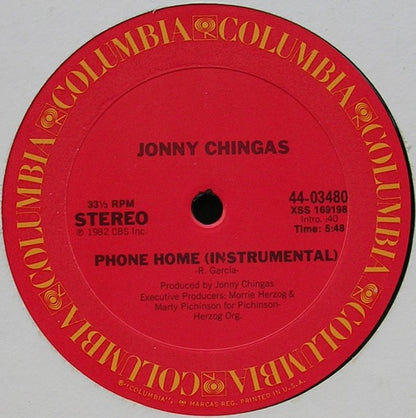 Jonny Chingas : Phone Home (12")