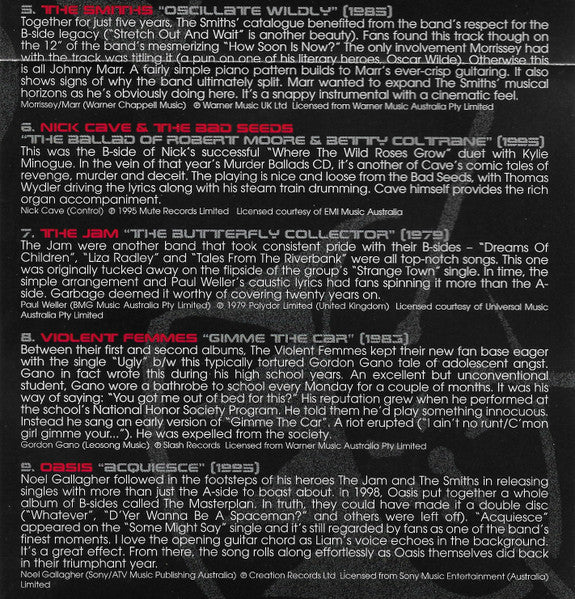 Various : The Best B Sides Of All Time (CD, Comp)