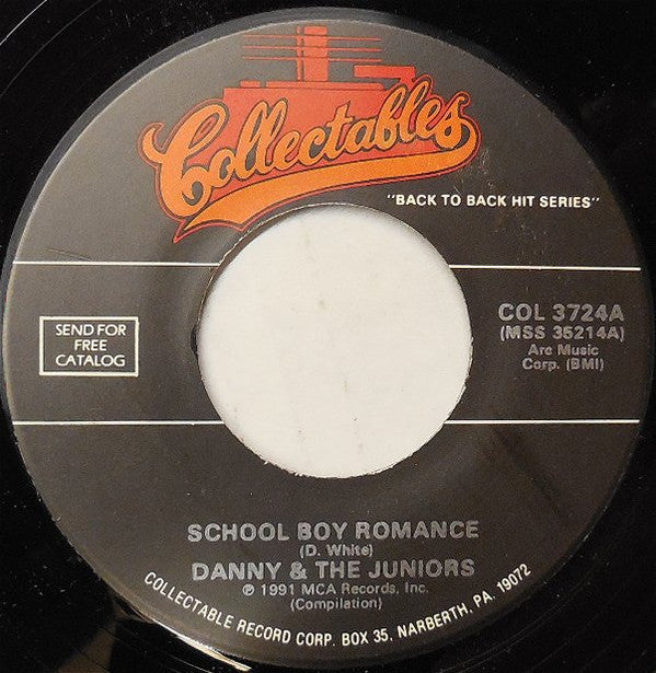 Danny & The Juniors : School Boy Romance / Dottie (7", RE)
