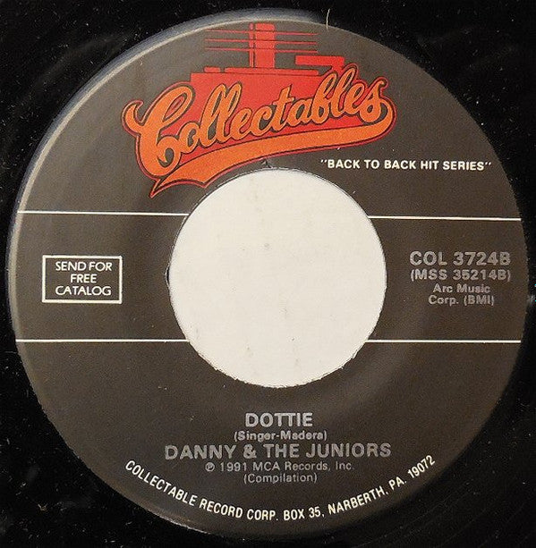 Danny & The Juniors : School Boy Romance / Dottie (7", RE)