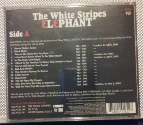 The White Stripes : Elephant (CD, Album, Tec)