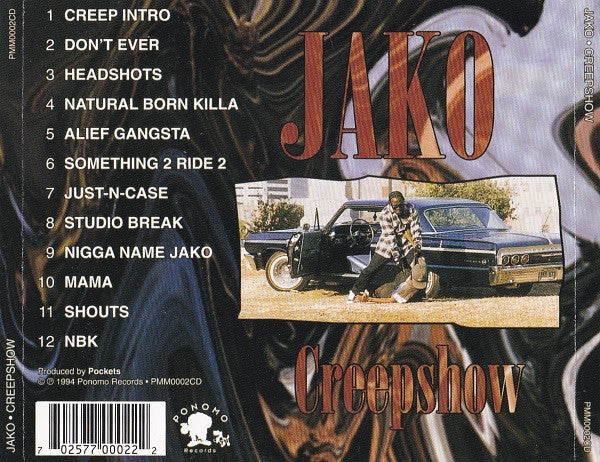 Jako (2) : Creepshow (CD, Album, RP)