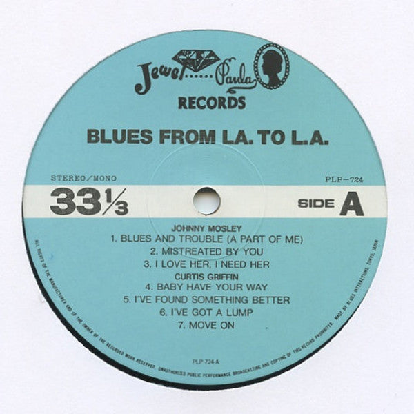 Various : From LA. To L.A. (LP, Comp, Mono)