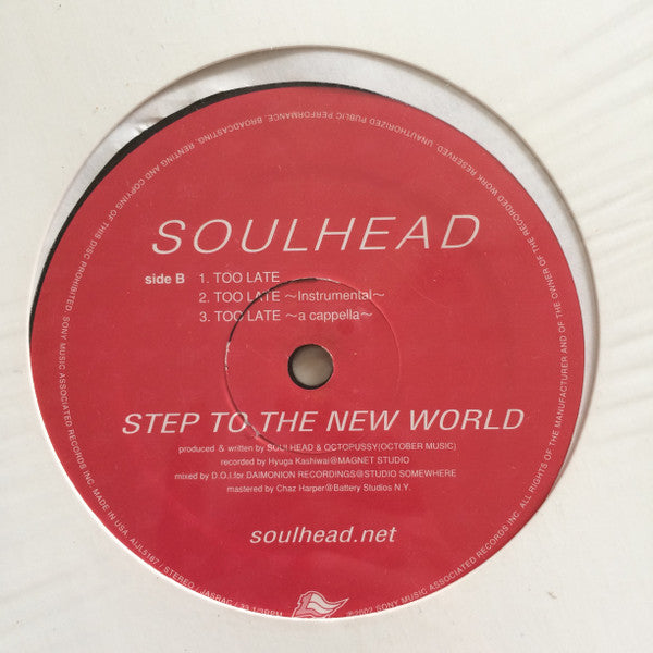 Soulhead : Step To The New World (12", Single)