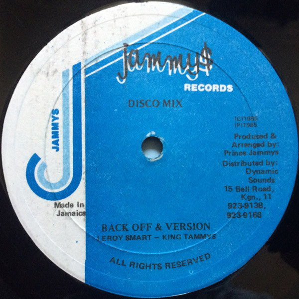 Toney Asher* / John Wayne (2) / Leroy Smart / King Tammys* : Our Teng / Call The Police / Back Off / Version (12")