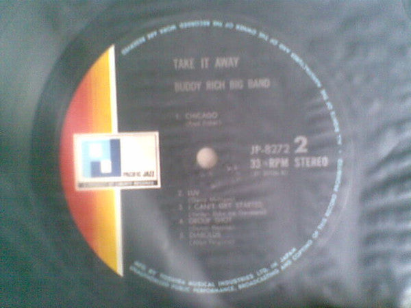 Buddy Rich Big Band : Take It Away (LP, Album)