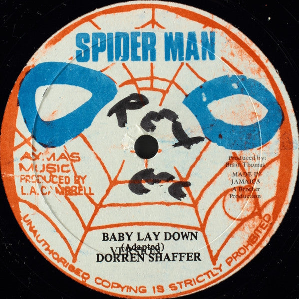 Dorren Shaffer* : Baby Lay Down (12")