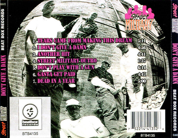 Street Military : Don't Give A Damn (CD, EP, RE)