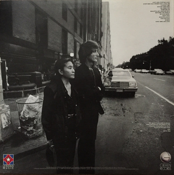 John Lennon & Yoko Ono = ジョン・レノン／オノ・ヨーコ* : Double Fantasy = ダブル・ファンタジー (LP, Album, 1st)
