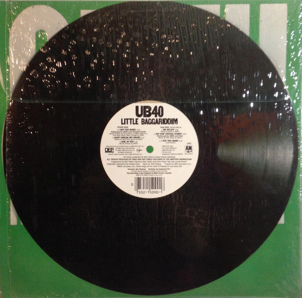 UB40 : Little Baggariddim (12", EP, Car)