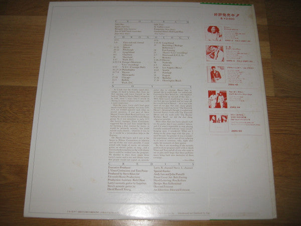 Larry Coryell / Steve Khan : Two For The Road (LP, Album, RE)