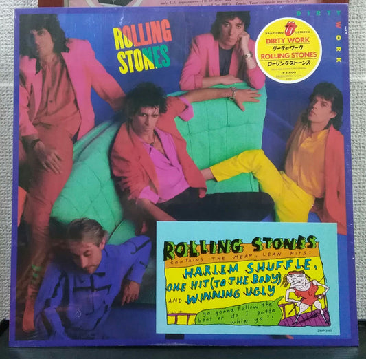 The Rolling Stones : Dirty Work (LP, Album, Cle)