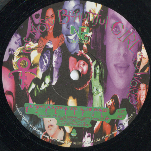 The Artist (Formerly Known As Prince) : The Most Beautiful Girl In The World (12", Single)