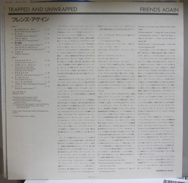 Friends Again : Trapped And Unwrapped (LP, Album)