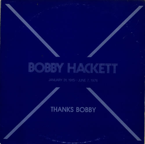 Bobby Hackett Quartet* : Thanks Bobby (LP, Album)