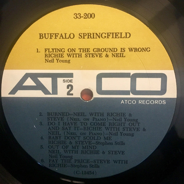 Buffalo Springfield : Buffalo Springfield (LP, Album, Mono)