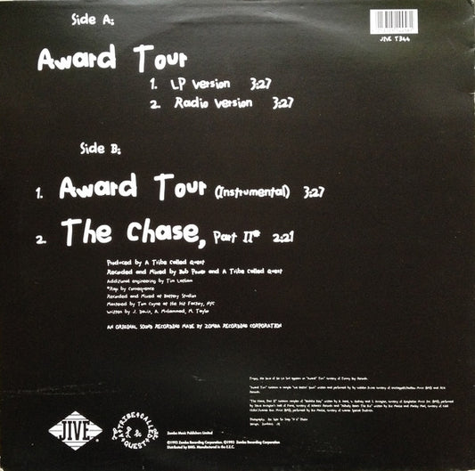 A Tribe Called Quest : Award Tour (12", Single)