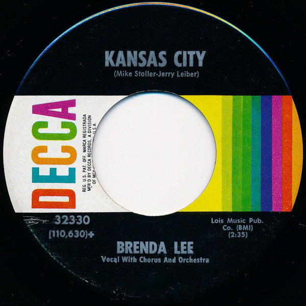 Brenda Lee : Each Day Is A Rainbow (7", Single, Glo)