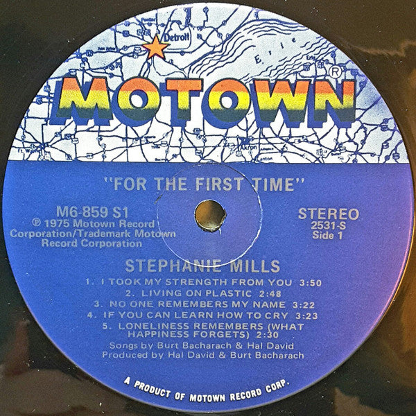 Stephanie Mills : For The First Time (LP, Album, Hol)