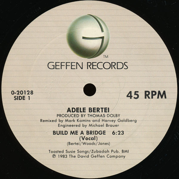Adele Bertei : Build Me A Bridge (12")