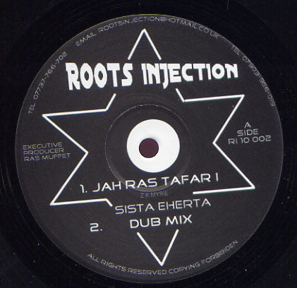 Sista Eherta : Jah Rastafari / Yesus Christos (10")