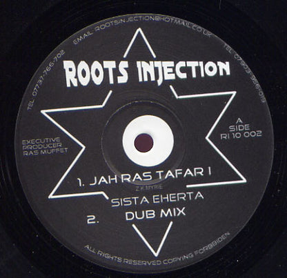 Sista Eherta : Jah Rastafari / Yesus Christos (10")