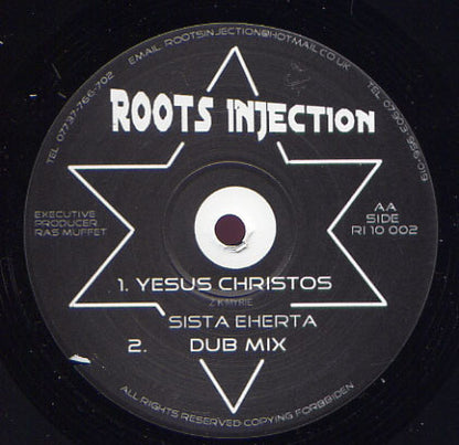 Sista Eherta : Jah Rastafari / Yesus Christos (10")