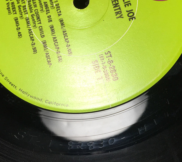 Bobbie Gentry : Ode To Billie Joe (LP, Album, Club, RE, Cap)