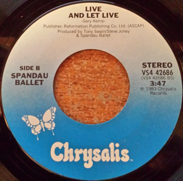 Spandau Ballet : Lifeline (7", Single)