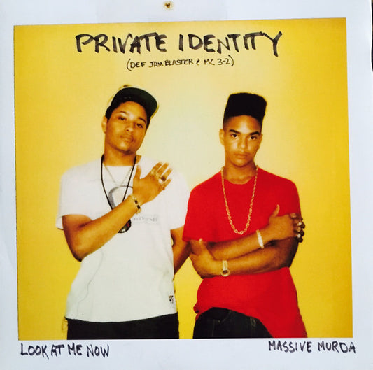 Private Identity : Look At Me Now / Massive Murda (7", Col)