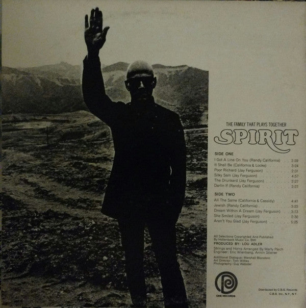 Spirit (8) : The Family That Plays Together (LP, Album, Ter)