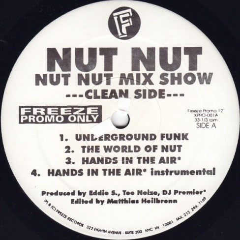 Nut Nut : Nut Nut Mix Show (12", Promo)