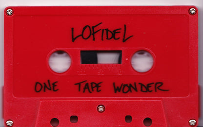 LoFidel : One Tape Wonder (Cass, Album, Ltd, Red)