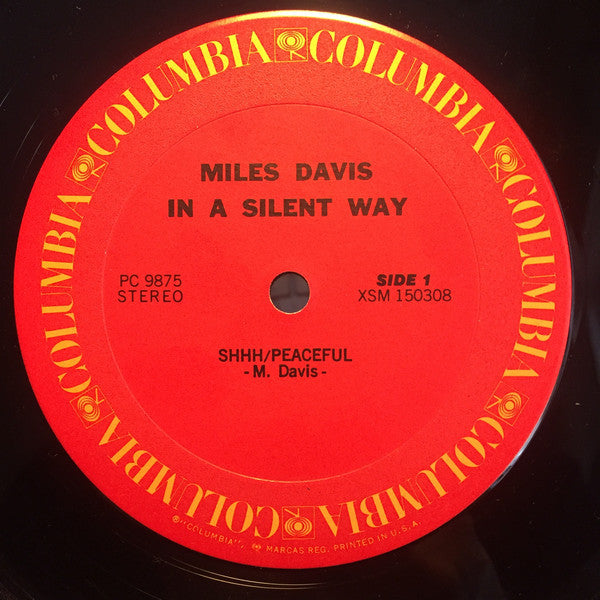 Miles Davis : In A Silent Way (LP, Album, RE,  No)