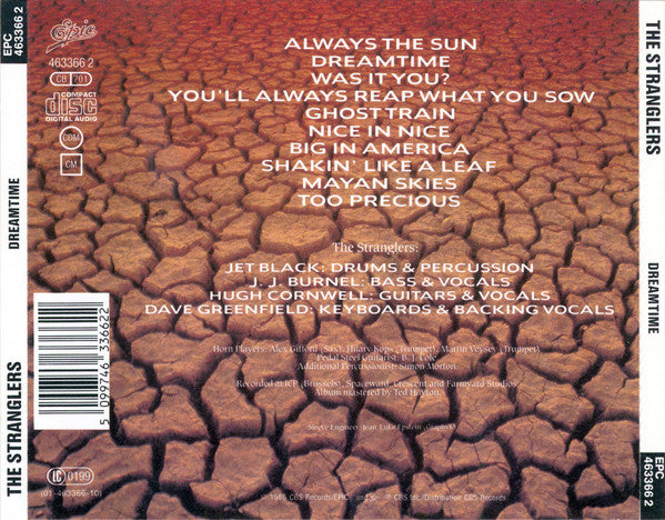 The Stranglers : Dreamtime (CD, Album)