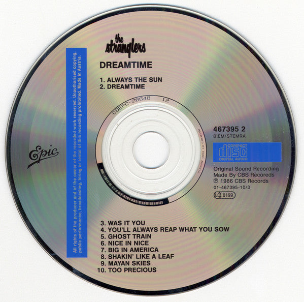 The Stranglers : Dreamtime (CD, Album)