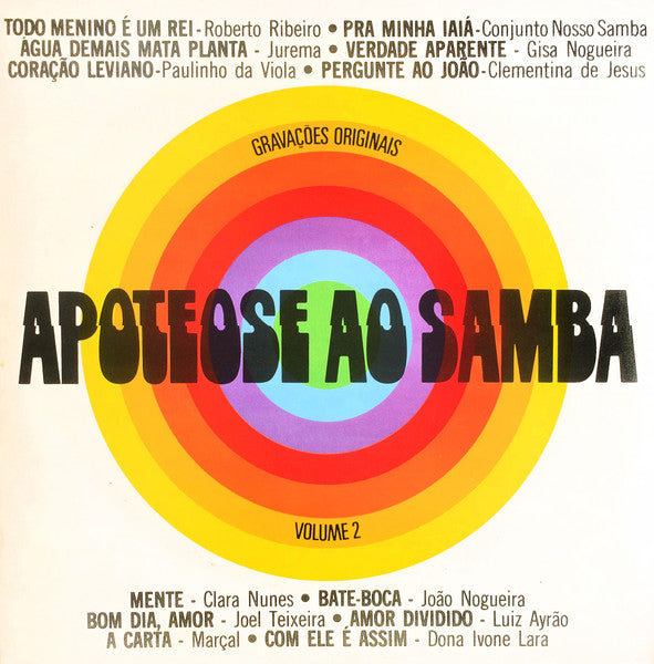 Various : Apoteose Ao Samba - Volume 2 (LP, Comp)