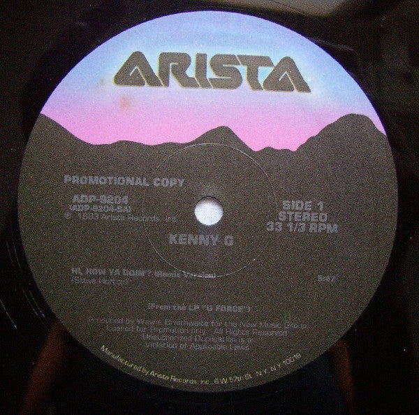 Kenny G (2) : Hi, How Ya Doin'? (12", Promo)