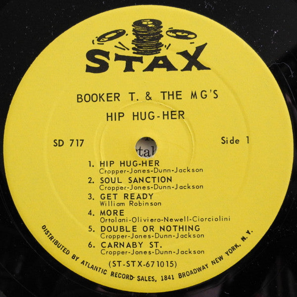 Booker T. & The MG's* : Hip Hug-Her (LP, Album, M/Print, Pre)
