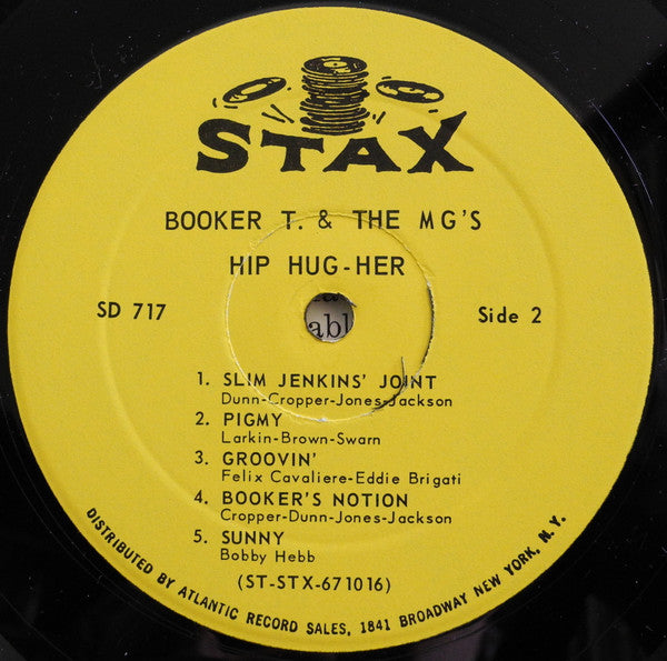 Booker T. & The MG's* : Hip Hug-Her (LP, Album, M/Print, Pre)